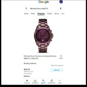 Michael kors women anolog⌚No low balling,no games.